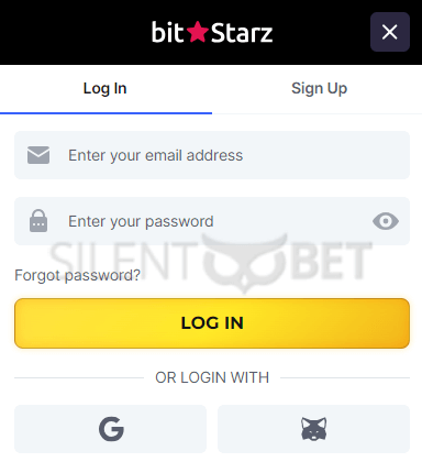 bitstarz login steps