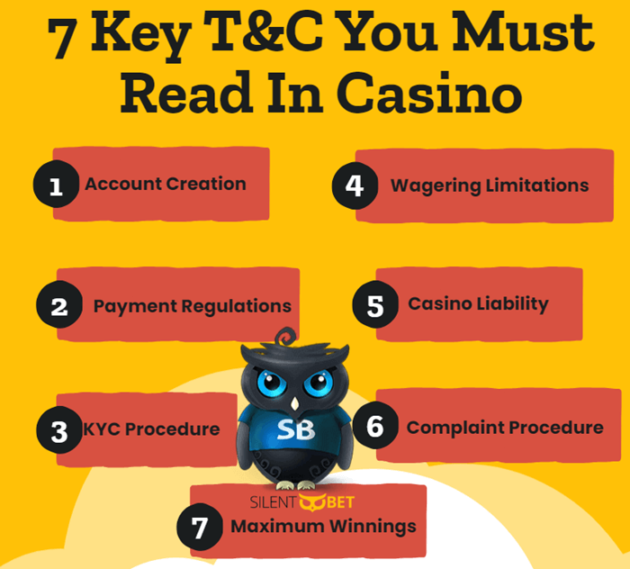 key terms to read in an online casino