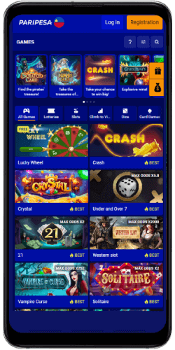 paripesa casino games android