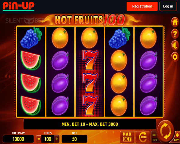 pin up casino top slots hot fruits 100