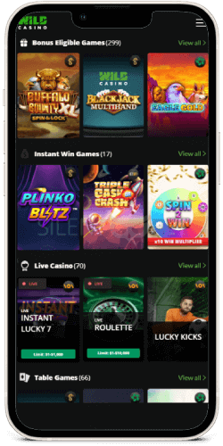 wild casino ios play